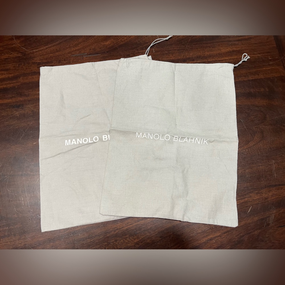 Manolo Blahnik Shoe Dust Bag